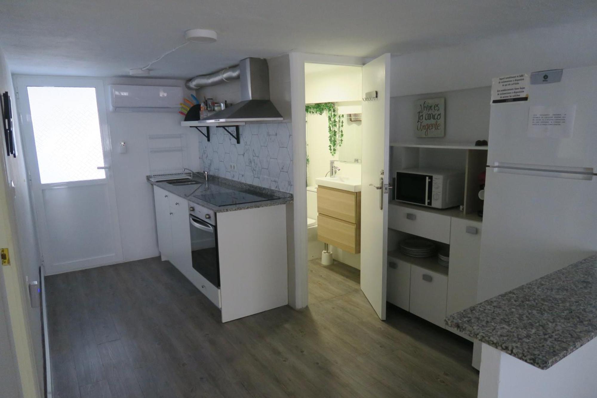 A 50 Metros Del Mar Apartment Oliva Bagian luar foto