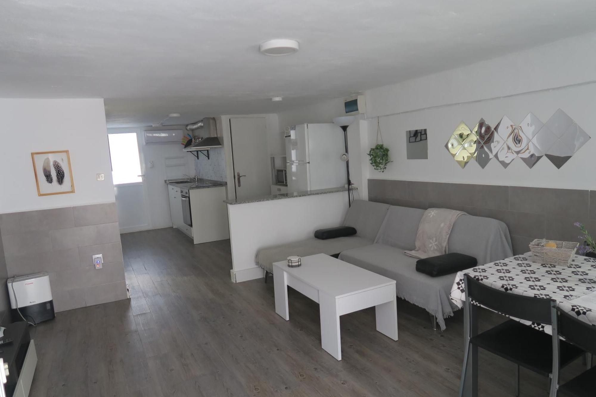 A 50 Metros Del Mar Apartment Oliva Bagian luar foto