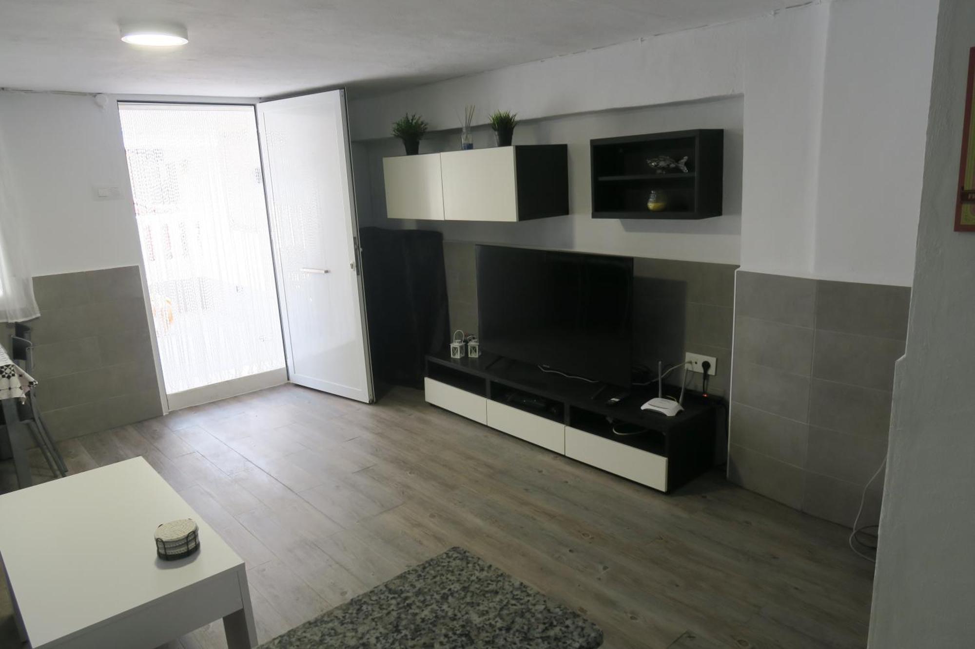 A 50 Metros Del Mar Apartment Oliva Bagian luar foto